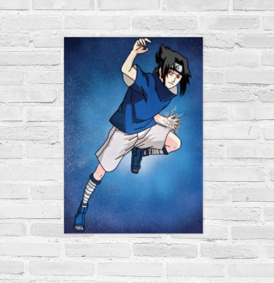 Poster Sasuke Uchiwa en plusieurs formats