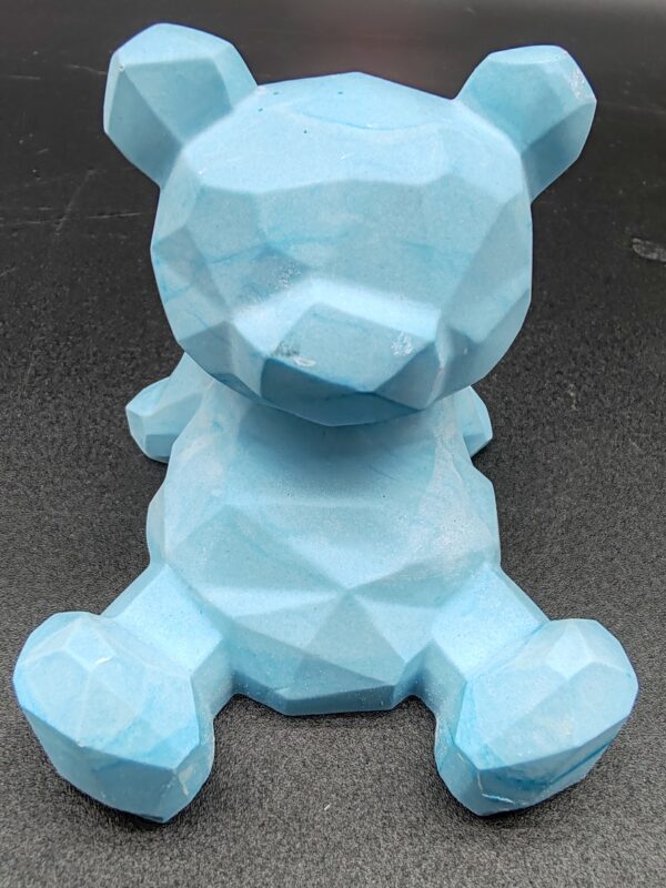 big-grand-bear-ours-résine-minérale-blanc-bleu-clair-marbré-support-smartphone
