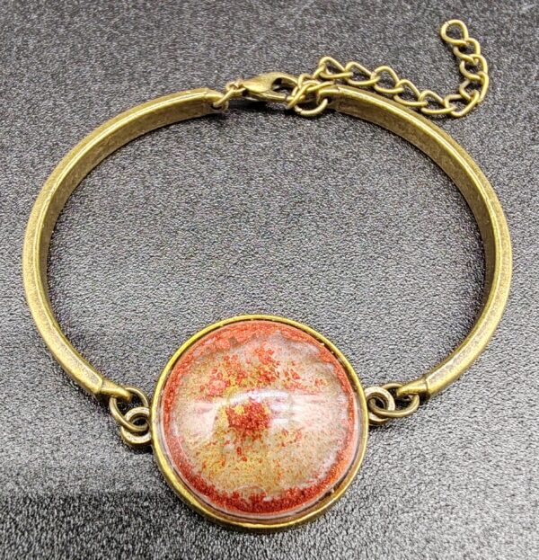 bracelet-résine-epoxy-or-rose-cuivré