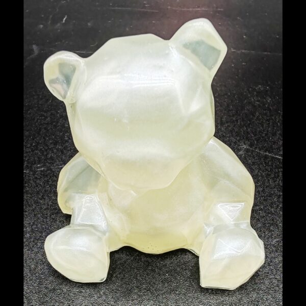 bear-ours-résine-epoxy-blanc-perle