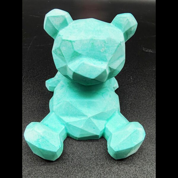 big-grand-bear-ours-résine-minérale-blanc-vert-marbré-support-smartphone