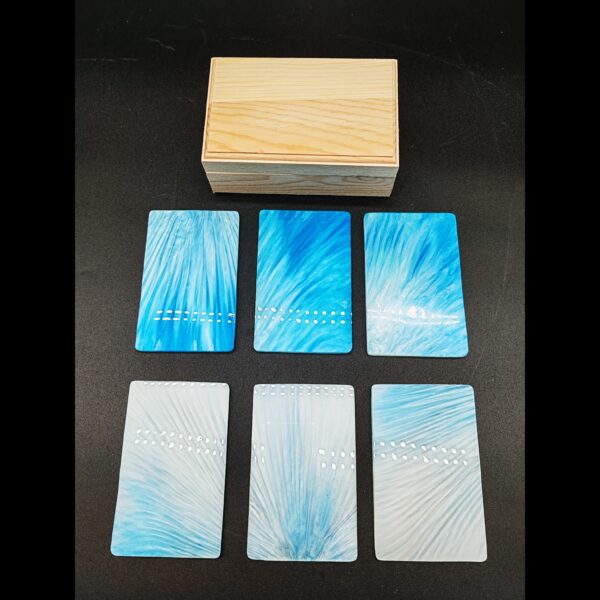 boite-pin-sous-verres-résine-epoxy-bleu-blanc-perle