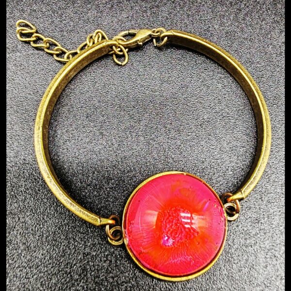 bracelet-résine-epoxy-rose-cuivré