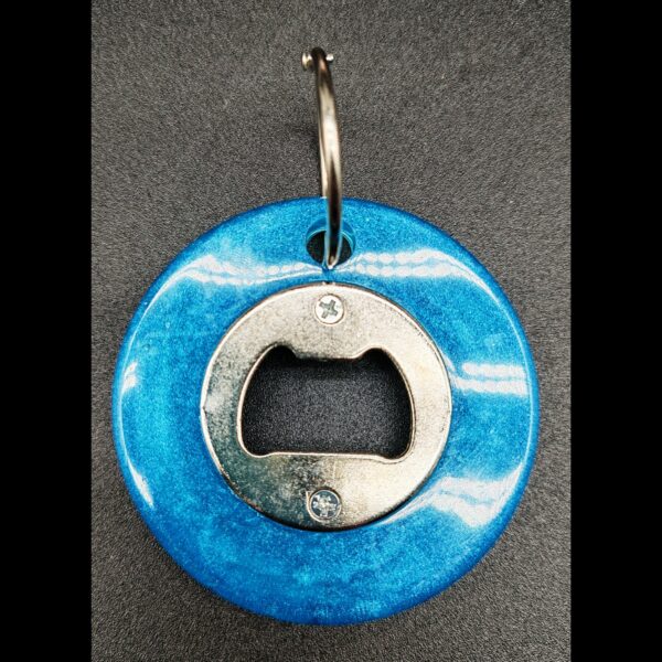 décapsuleur-rond-résine-epoxy-bleu