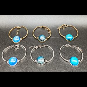 gamme-bracelet-résine-epoxy-bleu-dark-ocean-cuivré-argenté-pièce-unique-fait-main
